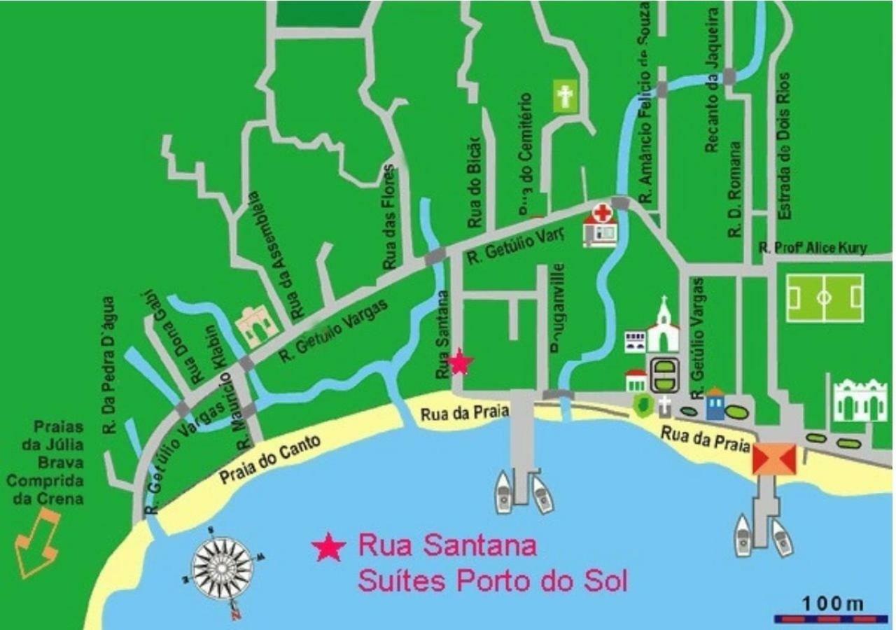 Suite Porto Do Sol Abraão Buitenkant foto